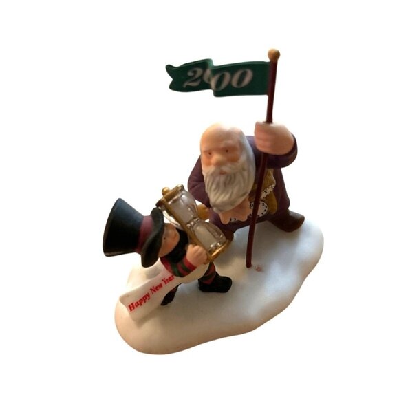 Department 56 Other - Department 56, North Pole Series "Happy New Year‎ 2000"  - Vintage